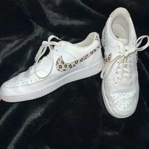Cheetah Nike Air Force 1s *barely worn
